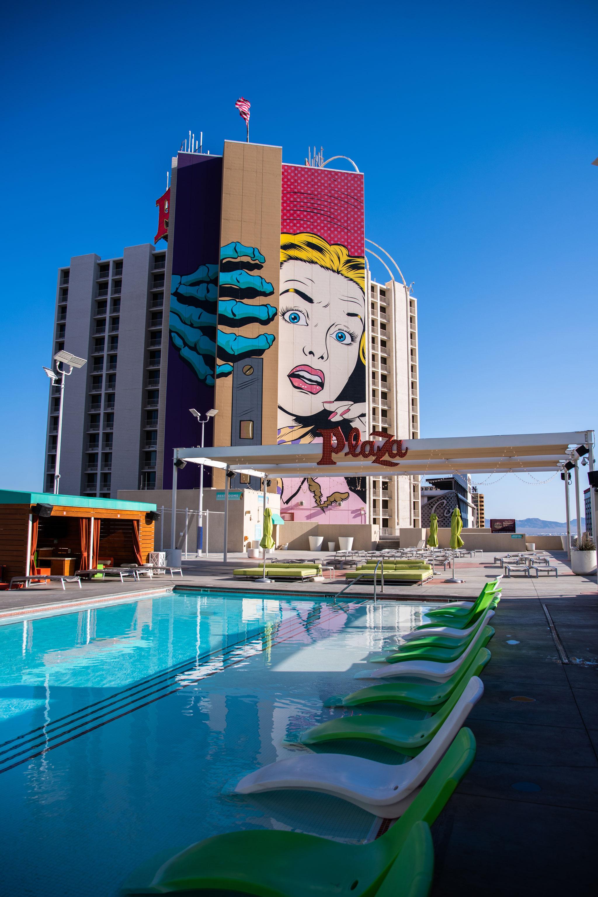 Plaza Hotel & Casino Las Vegas Eksteriør billede